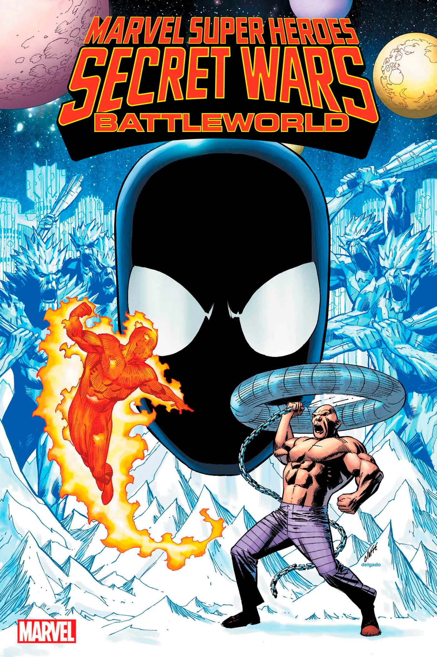 Marvel Super Heroes Secret Wars Battleworld #1 Pat Olliffe Variant