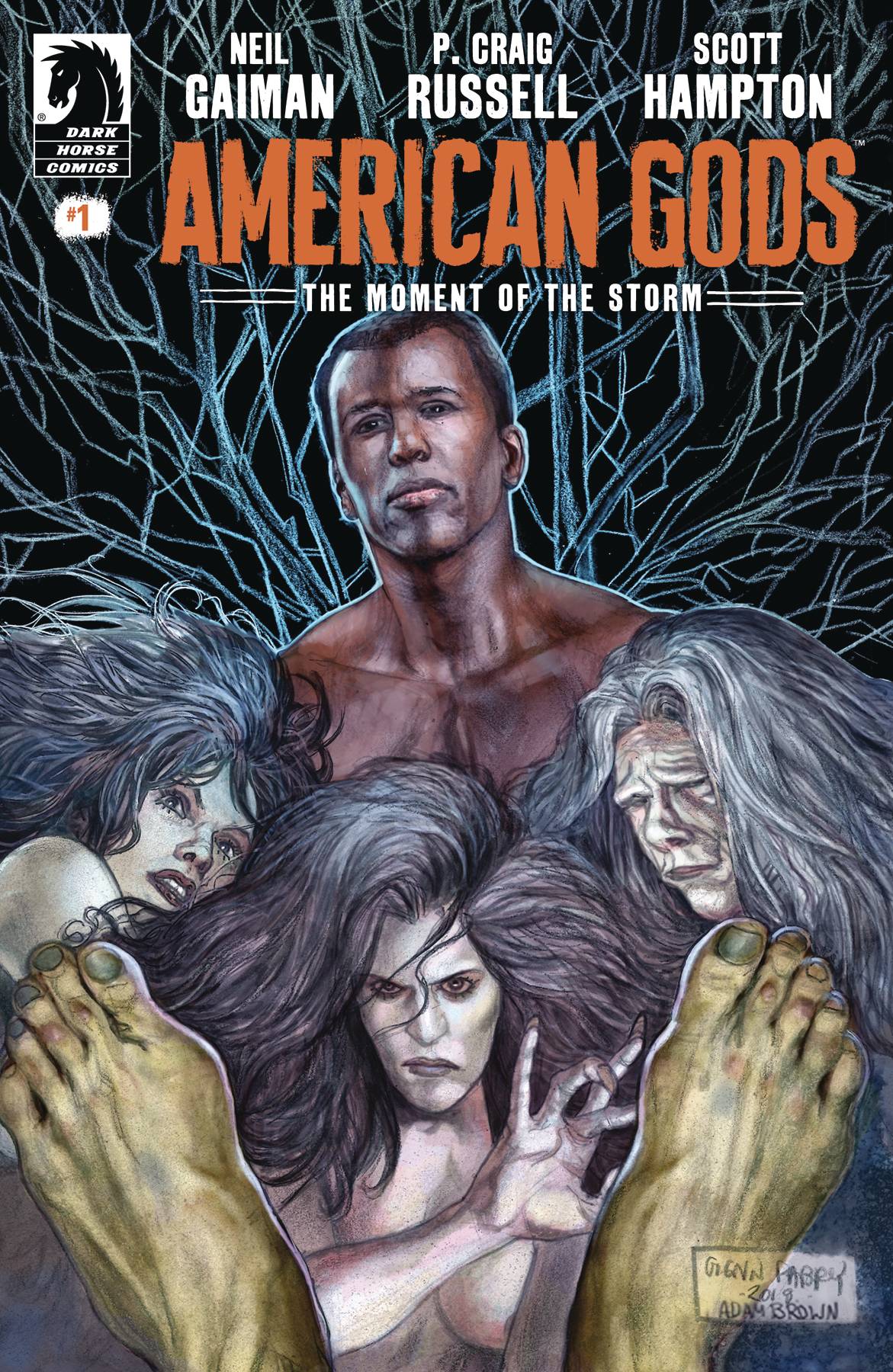 Neil Gaiman American Gods Moment of Storm #1 Cover A Fabry (Mature)