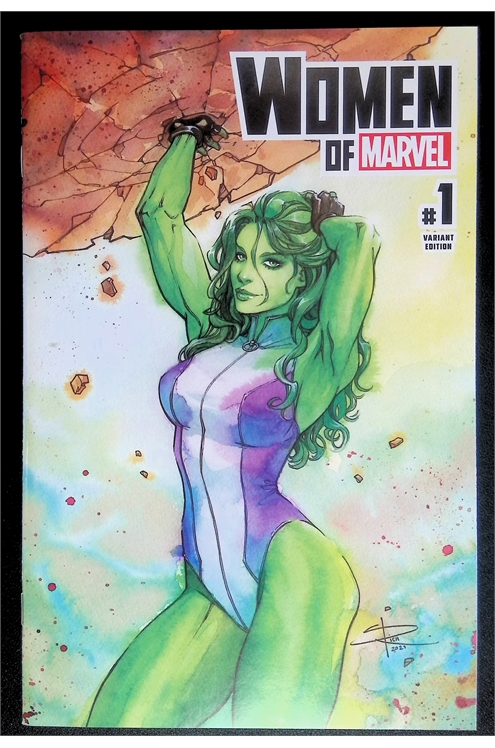 Women of Marvel #1 [2021, Exclusive Sabine Rich Cover]-Very Fine (7.5 - 9)