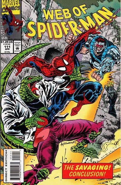 Web of Spider-Man #111 [Direct Edition]-Very Fine (7.5 – 9)
