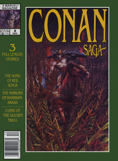 Conan Saga #8 [Newsstand]-Very Good