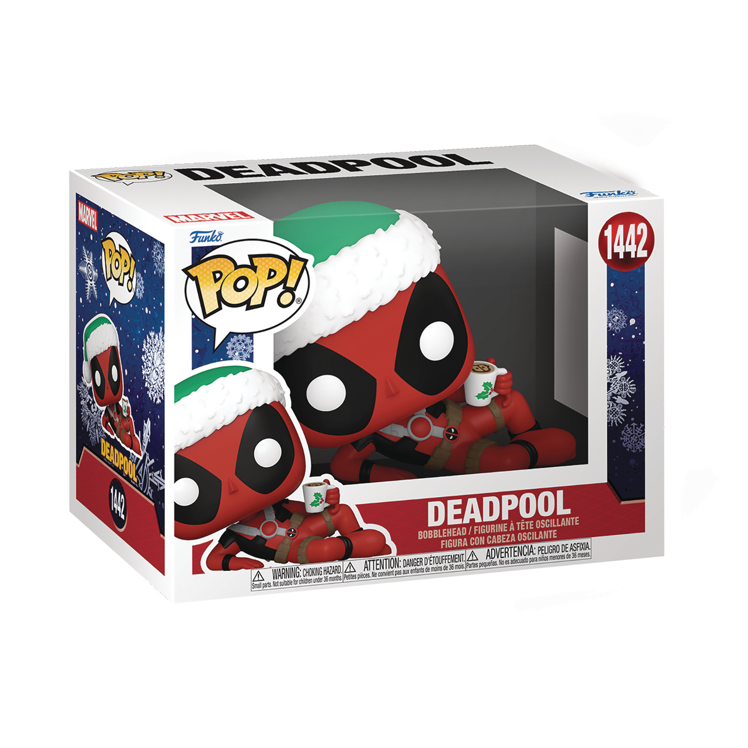 Marvel Holiday Deadpool Funko Pop! Vinyl Figure #1442