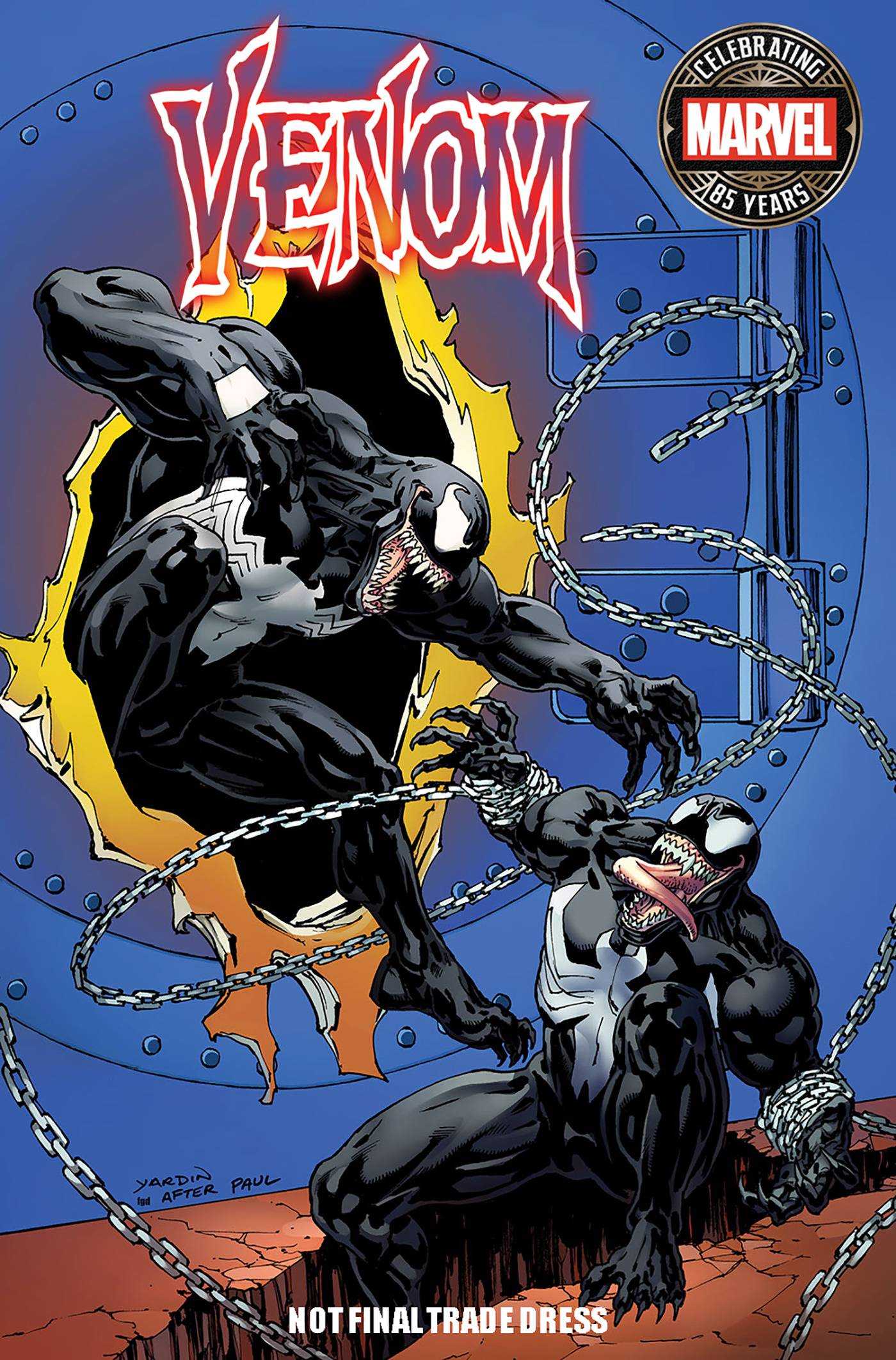 Venom #36 David Yardin Marvel 85th Anniversary Homage Variant (Venom War)