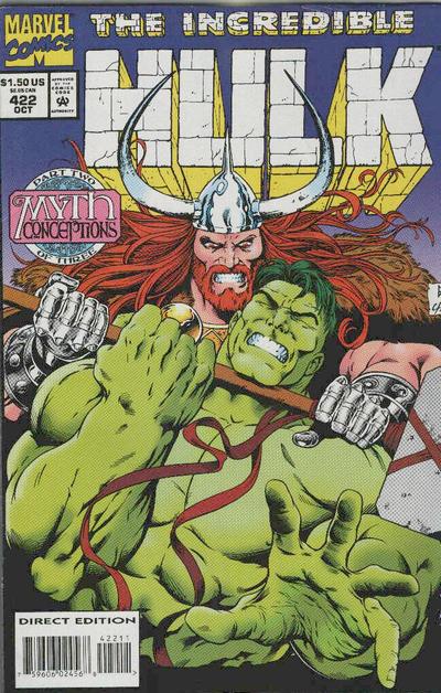 The Incredible Hulk #422 [Direct Edition]-Very Fine