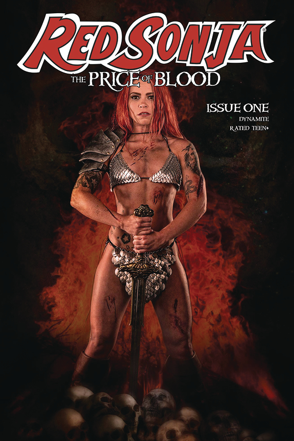 Red Sonja Price of Blood #1 Cover E Ray Cosplay
