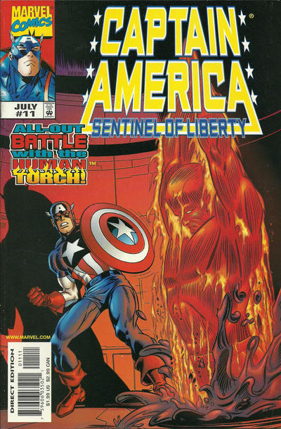 Captain America: Sentinel of Liberty #11 [Direct Edition]-Fine (5.5 – 7)