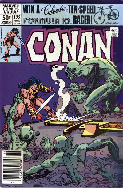 Conan The Barbarian #128 [Newsstand]-Very Good (3.5 – 5)