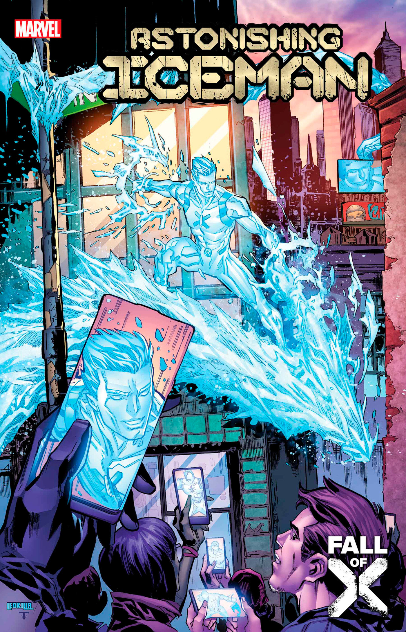 Astonishing Iceman #1 Ken Lashley Variant (Fall of the X-Men)