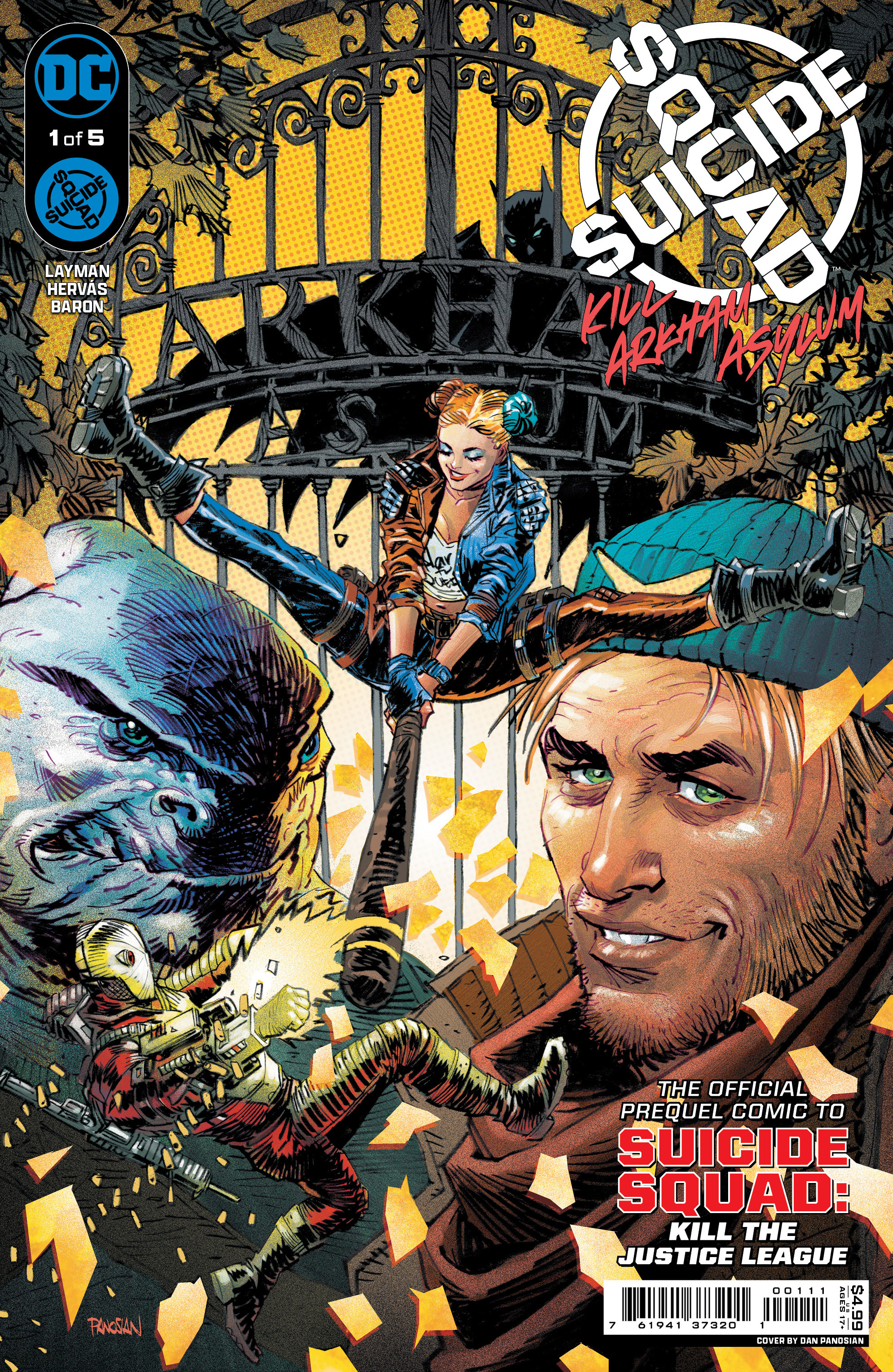 Suicide Squad Kill Arkham Asylum #1 Cover A Dan Panosian (Mature) (Of 5)