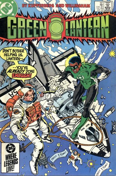 Green Lantern #187 [Direct]-Very Fine (7.5 – 9)