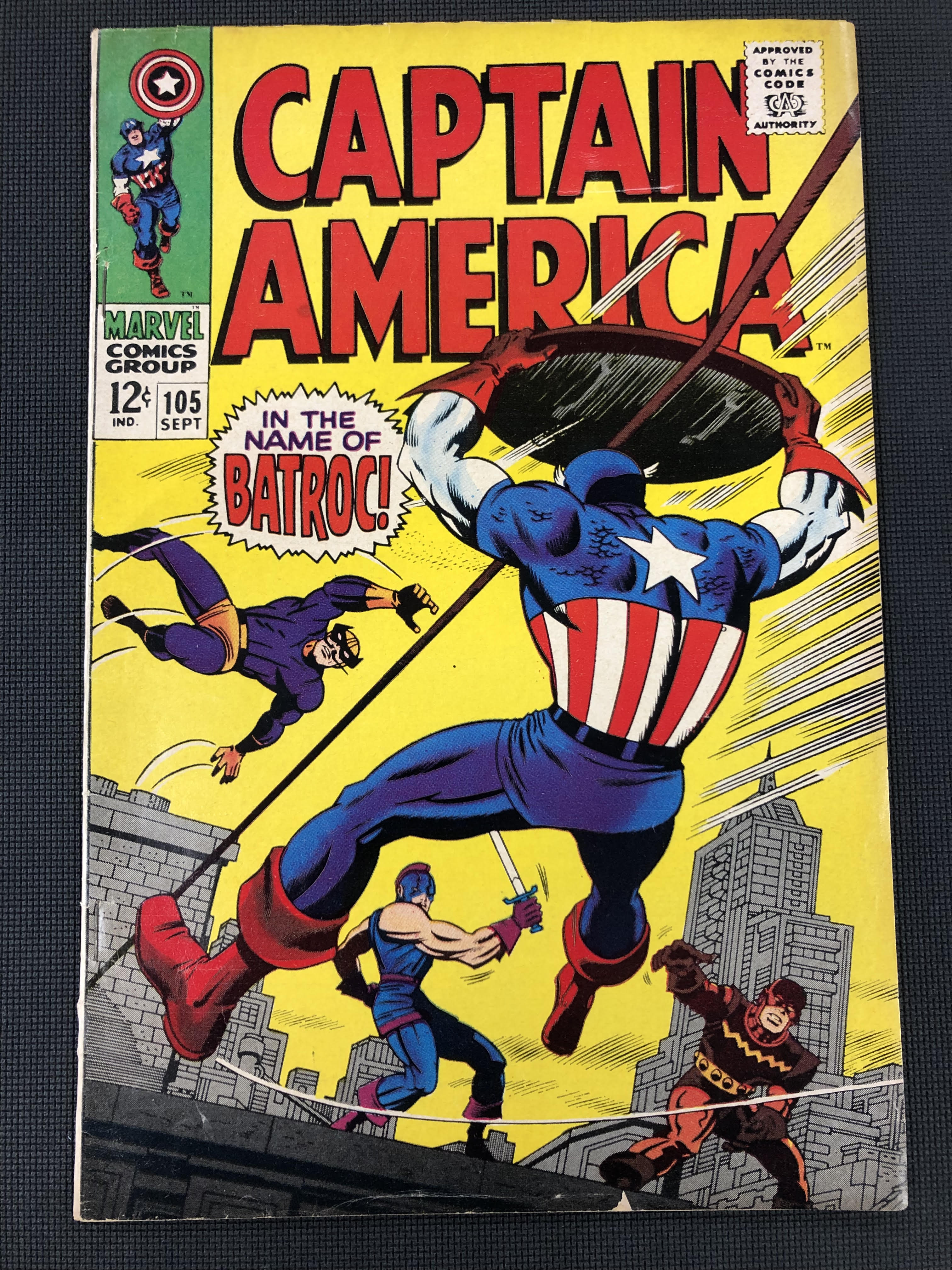 Captain America #105 (1968 Series)