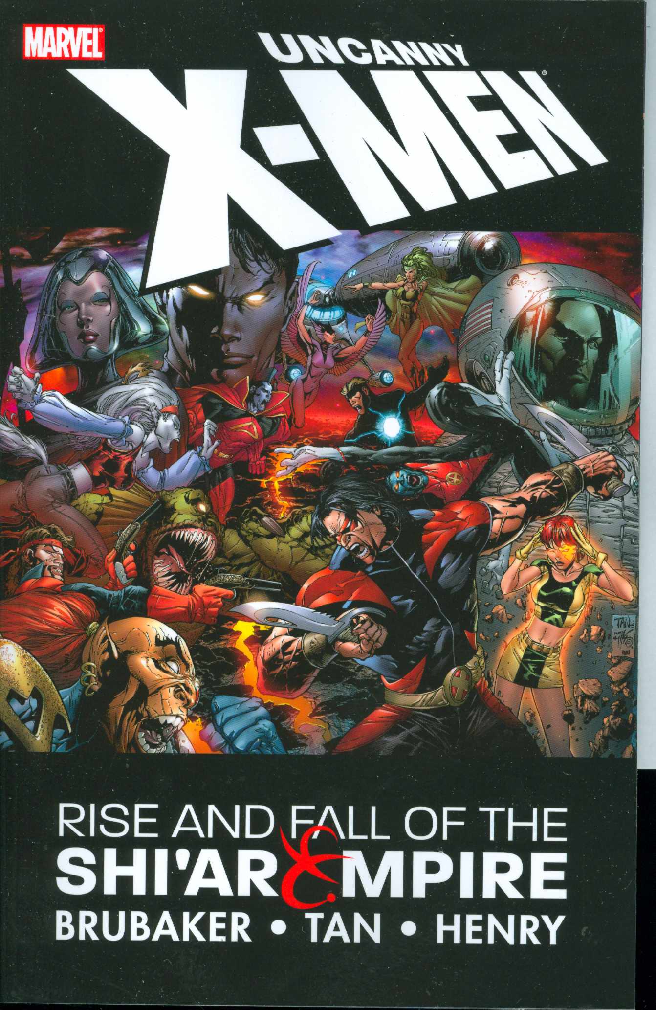 Uncanny X-Men Graphic Novel Rise & Fall of the Shiar Empire