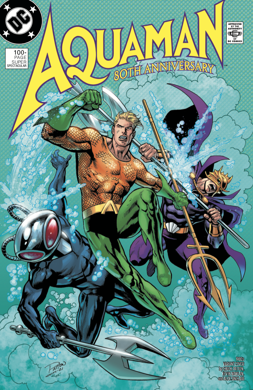 Aquaman 80th Anniversary 100-Page Super Spectacular #1 (One Shot) Cover F Nowlan 1980s Variant