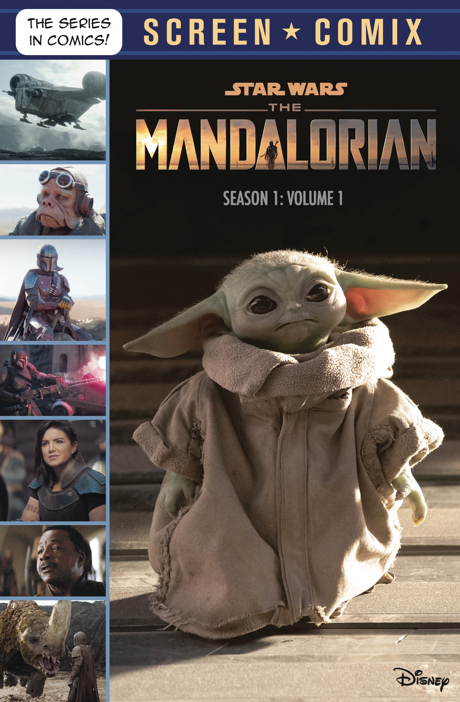 Star Wars The Mandalorian Screen Comix Graphic Novel Volume 1 Season 1