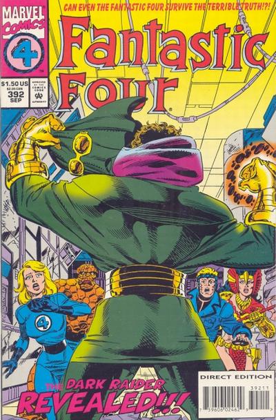 Fantastic Four #392 [Direct Edition]-Fine (5.5 – 7)