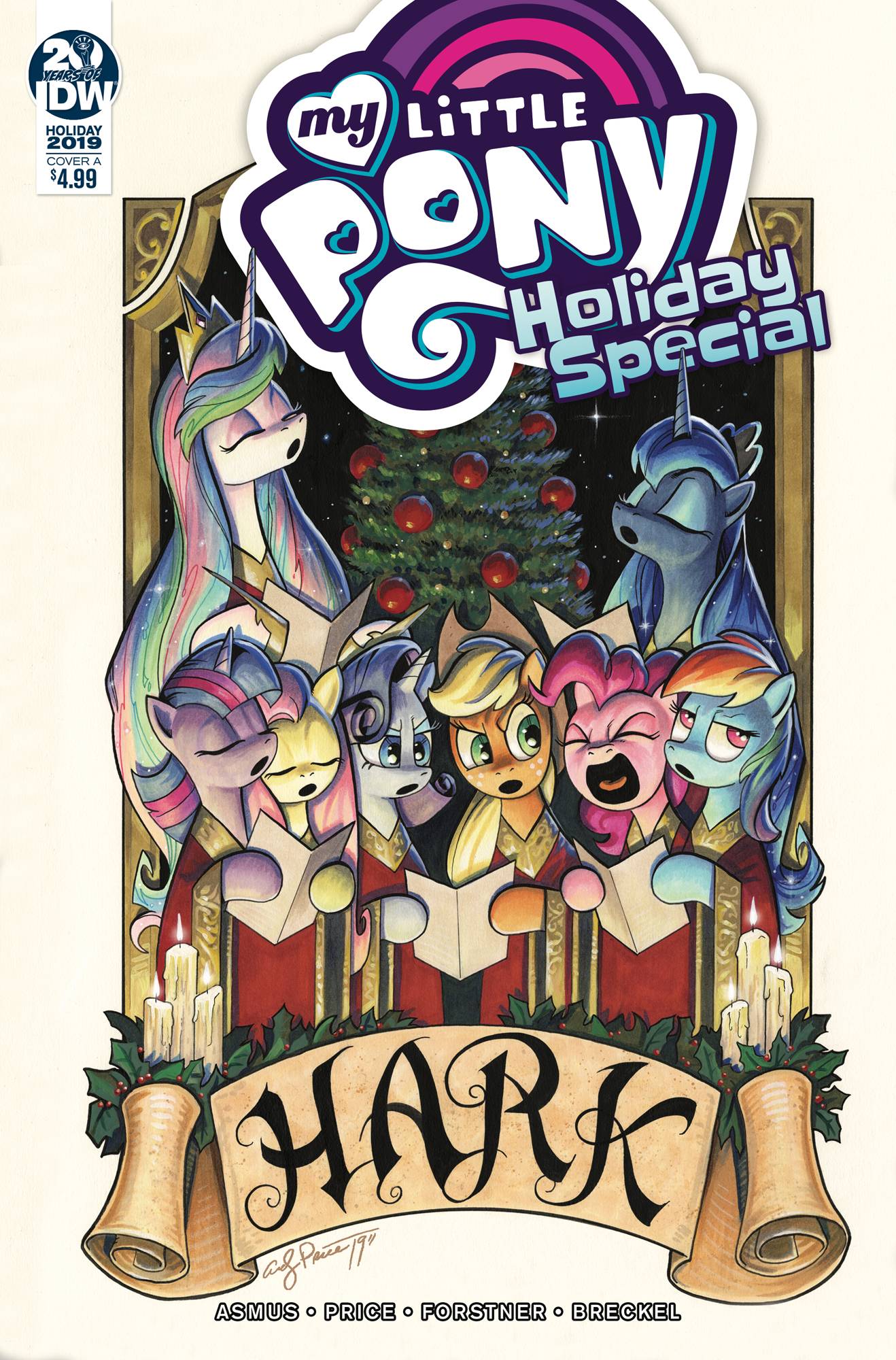 My Little Pony Holiday Special #1 Cover A Price