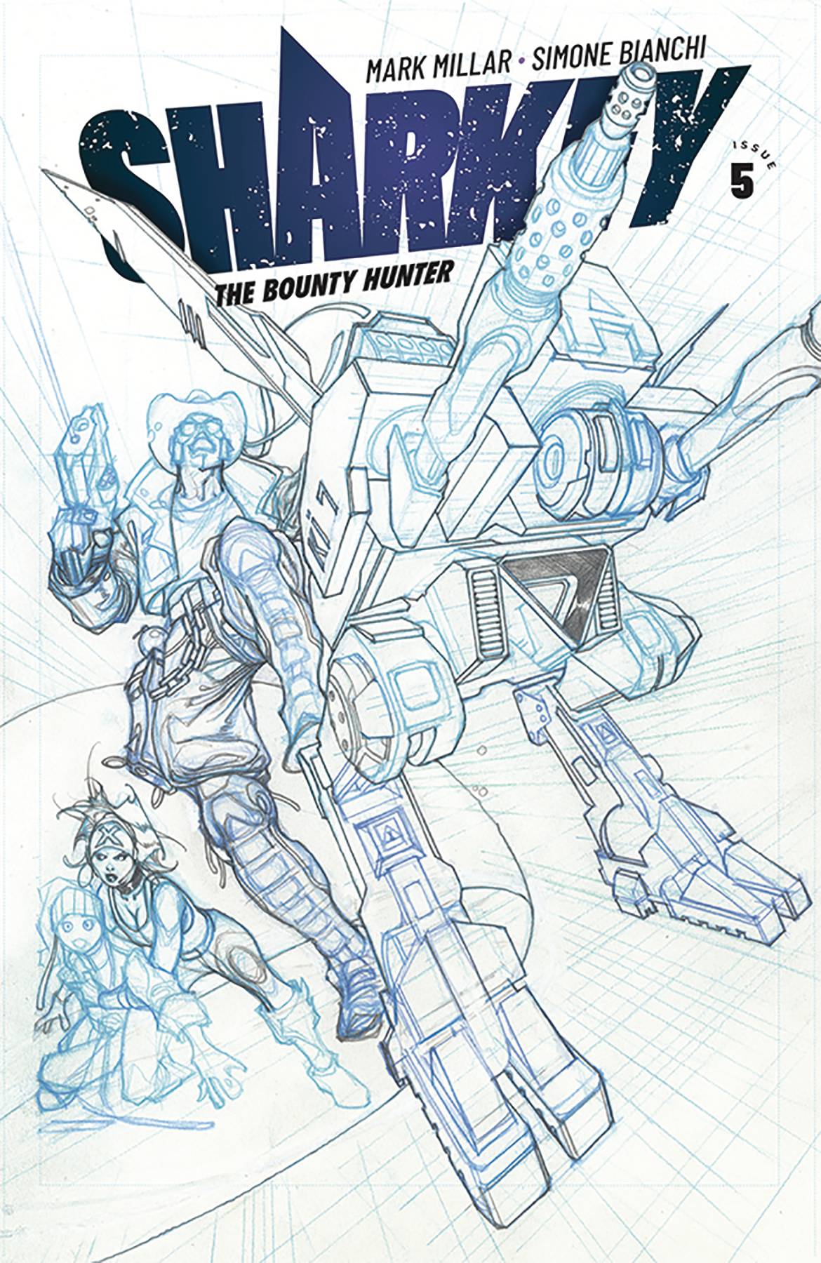 Sharkey Bounty Hunter #5 Cover B Sketch Bianchi (Mature) (Of 6)