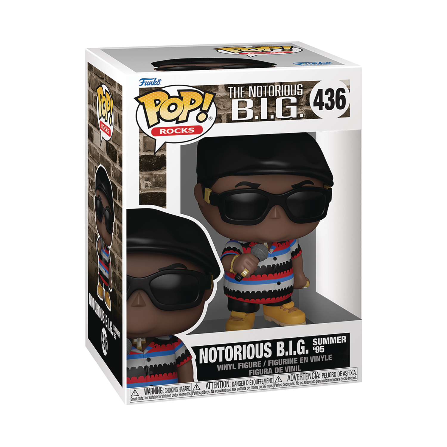 The Notorious B.I.G. Summer '95 Funko Pop! Vinyl Figure #436