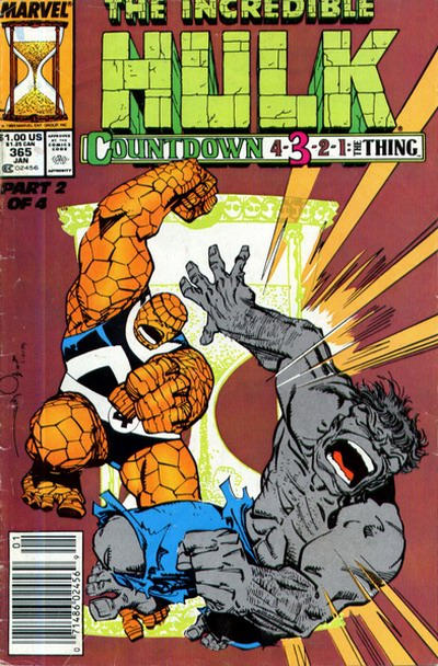 The Incredible Hulk #365 [Newsstand]-F/Vf