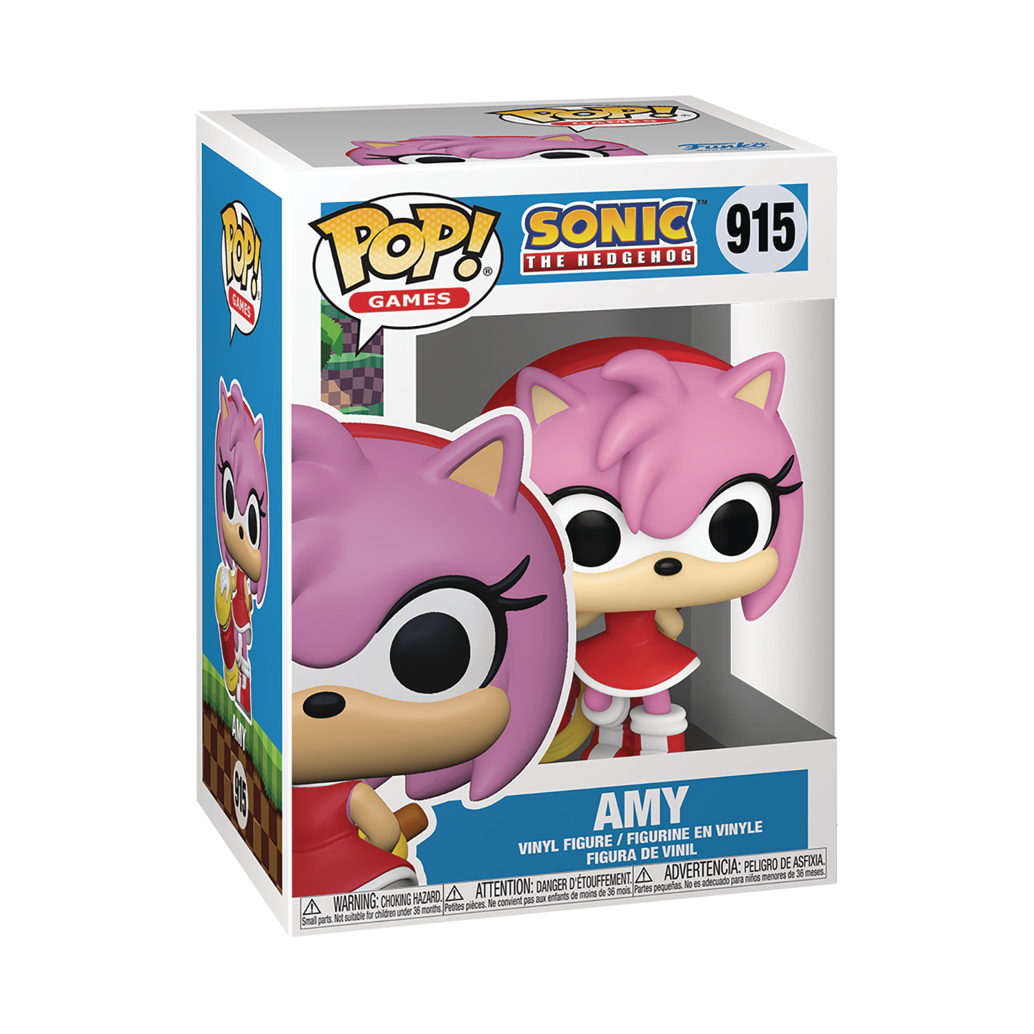 Sonic the Hedgehog Amy Funko Pop! Vinyl Figure #915