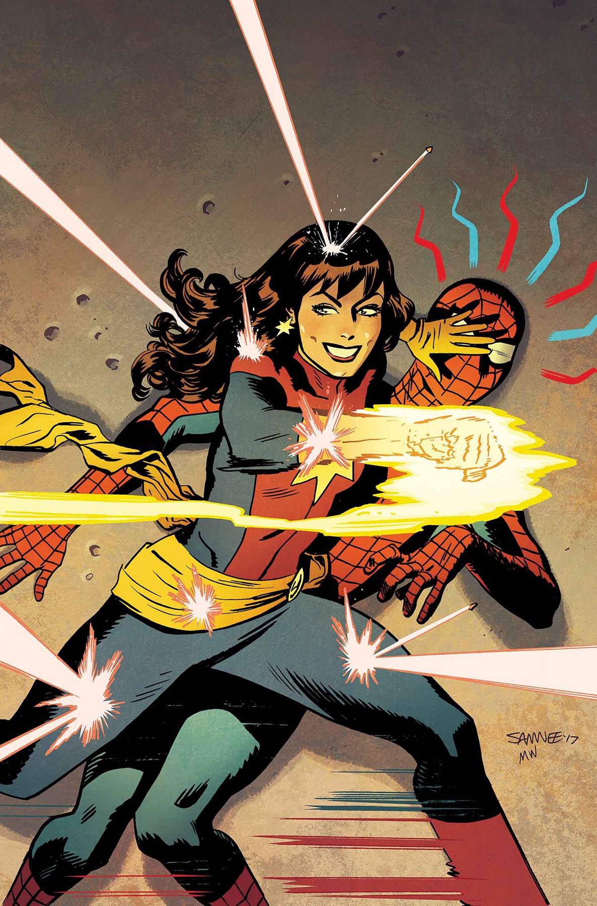 Mighty Captain Marvel #6 Samnee Mary Jane Variant Se