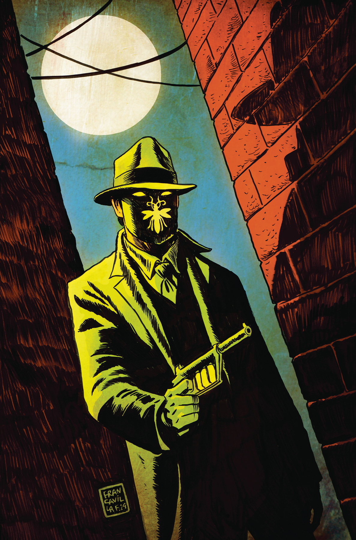 Green Hornet Miss Fury #2 Cover E Francavilla Limited Virgin