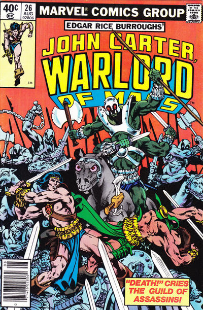 John Carter Warlord of Mars #26 [Newsstand]