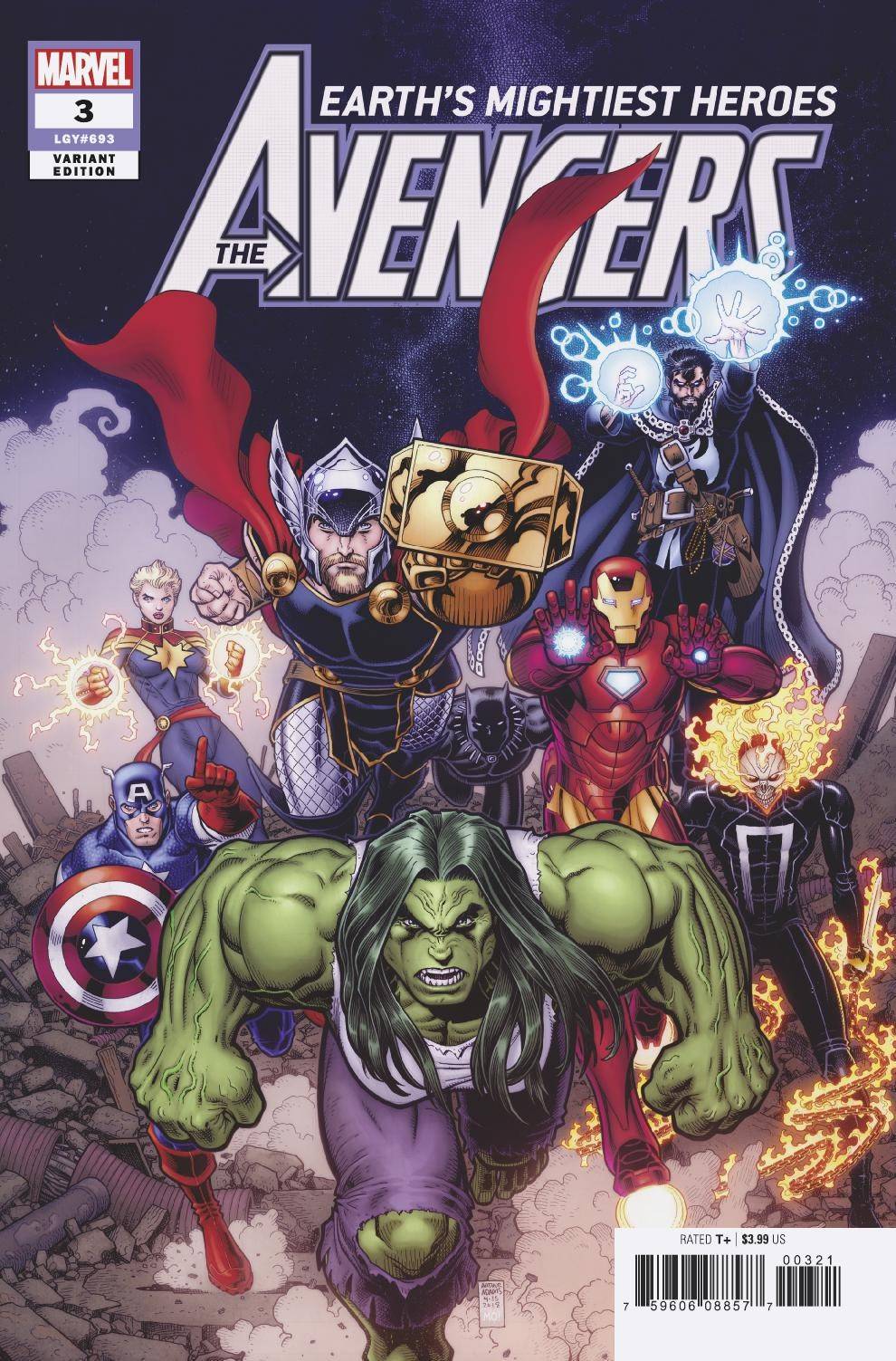 Avengers #3 Art Adams Variant (2018)