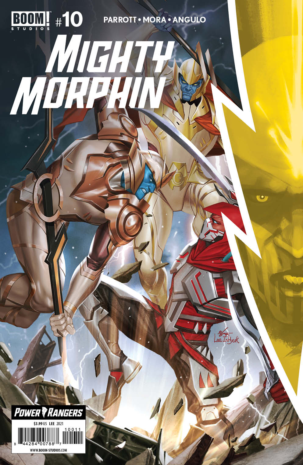 Mighty Morphin #10 Cover A Lee