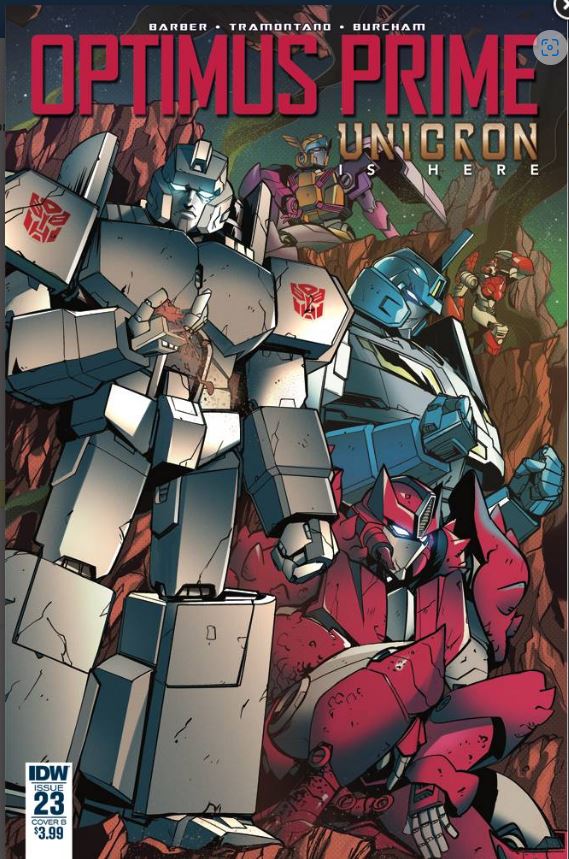 Optimus Prime #23 Cover B Tramontano