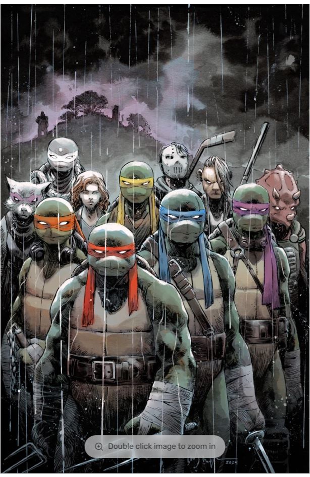 Teenage Mutant Ninja Turtles Ongoing #150 Dave Wachter Full-Art Galaxycon 2024 Exclusive