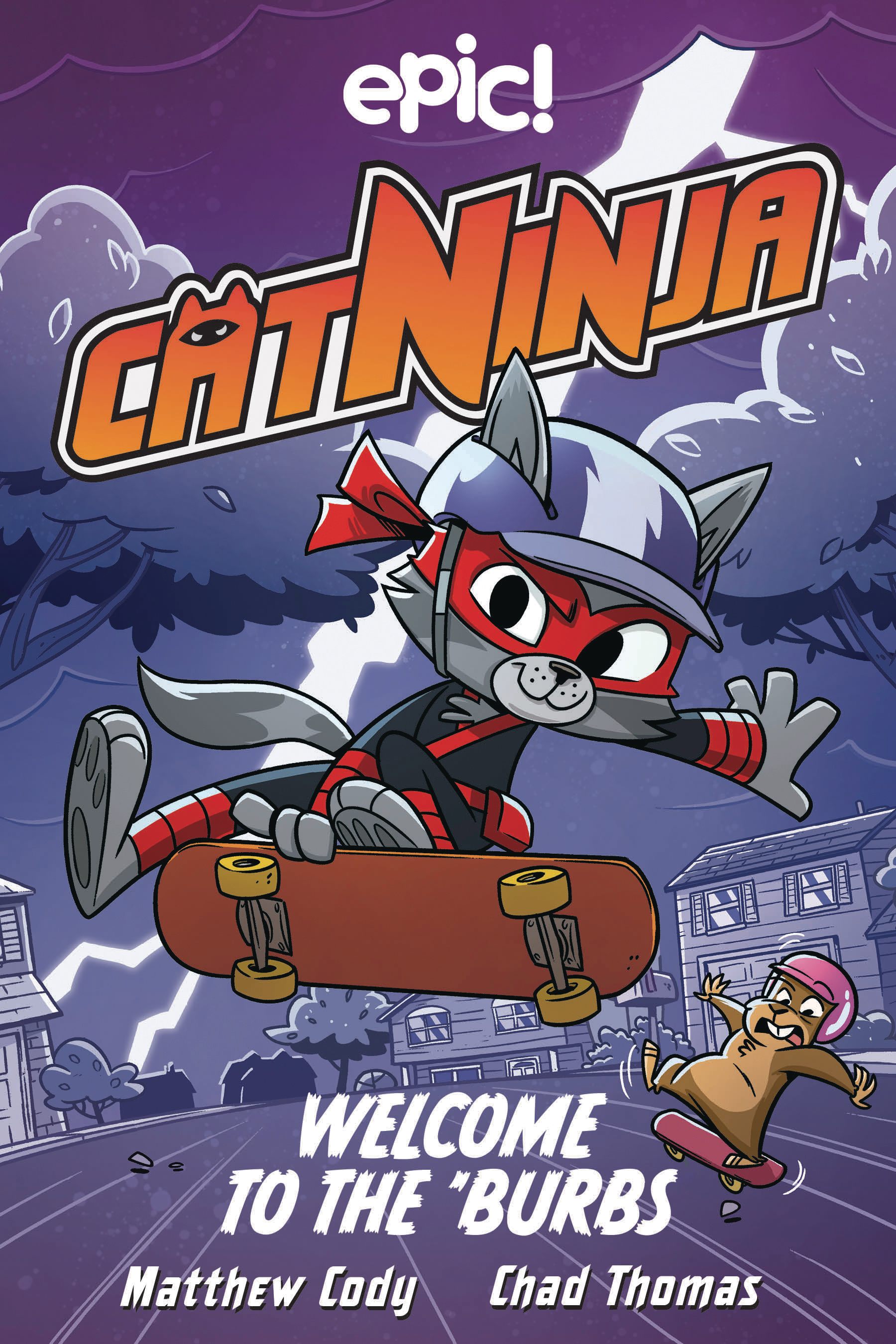 Cat Ninja Graphic Novel Volume 4 Welcome To The Burbs