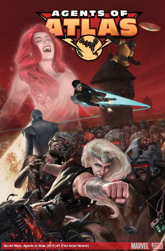 Secret Wars Agents of Atlas #1 (Wilson Variant) (2015)