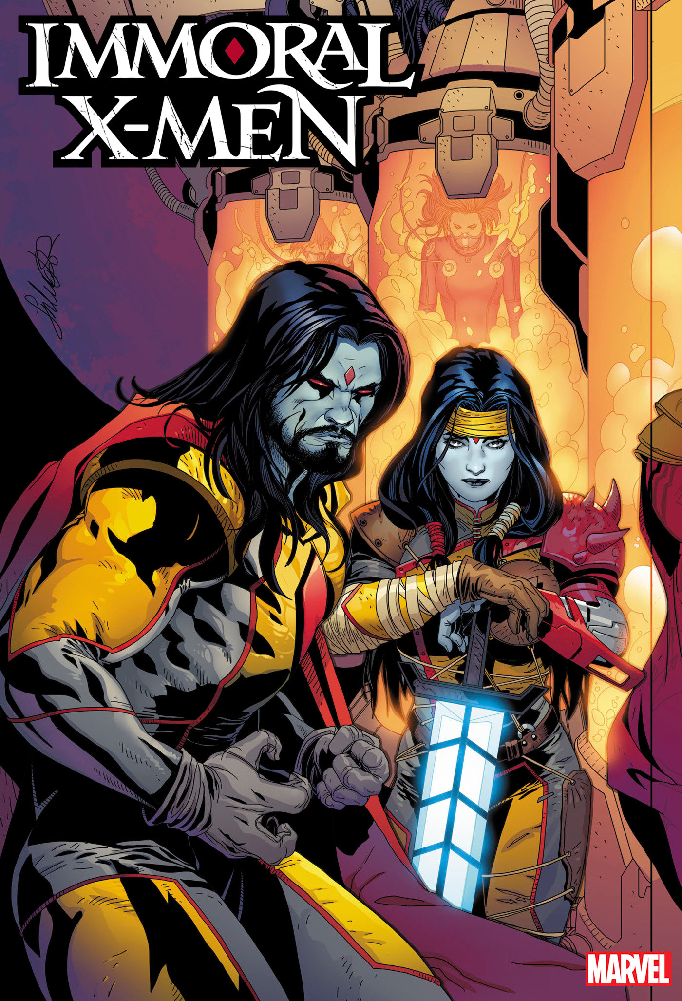 Immoral X-Men #3 Larroca Sos April Connecting Variant (Of 3)