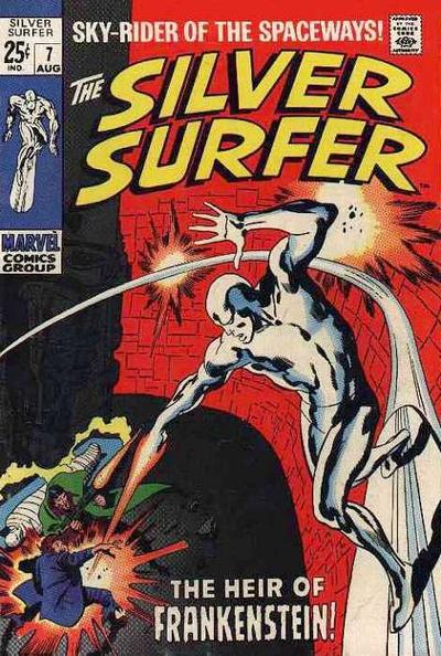 The Silver Surfer #7 (1968)-Fine (5.5 – 7)