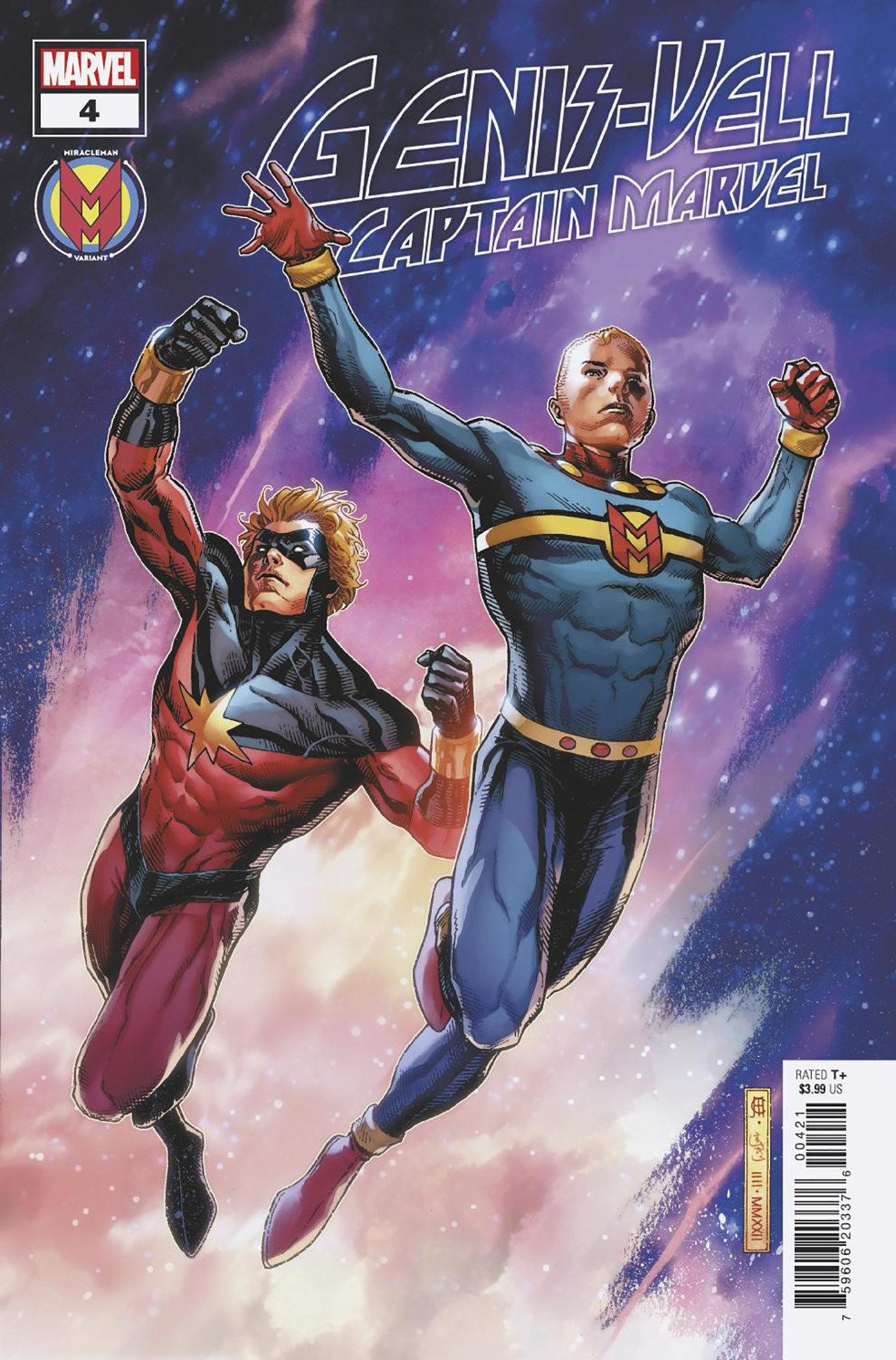 Genis-Vell Captain Marvel #4 Cheung Miracleman Variant (Of 5)