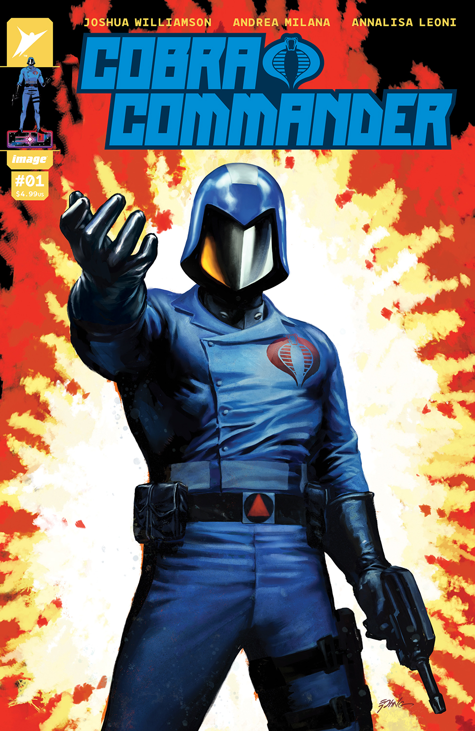 Cobra Commander #1 Cover D 1 for 25 Incentive Steve Epting Variant (Of 5)
