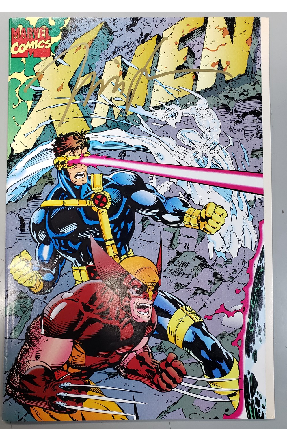 X-Men #1 (1991) Comics X-Press Edition Signed By Jim Lee