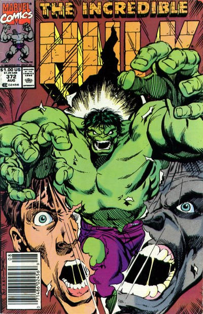 The Incredible Hulk #372 [Newsstand]-Very Good (3.5 – 5)