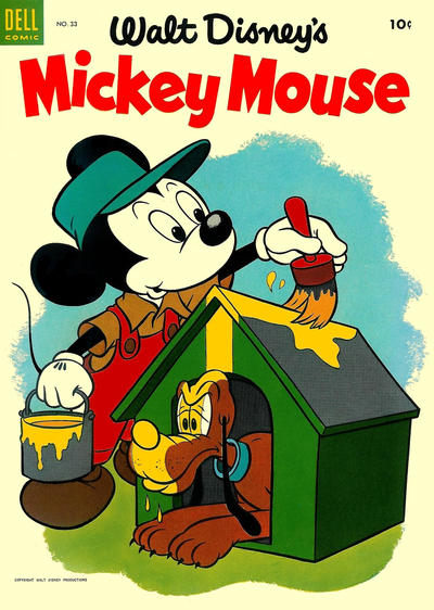 Walt Disney's Mickey Mouse #33-Very Good (3.5 – 5)