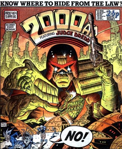 2000 AD #464-Near Mint (9.2 - 9.8)