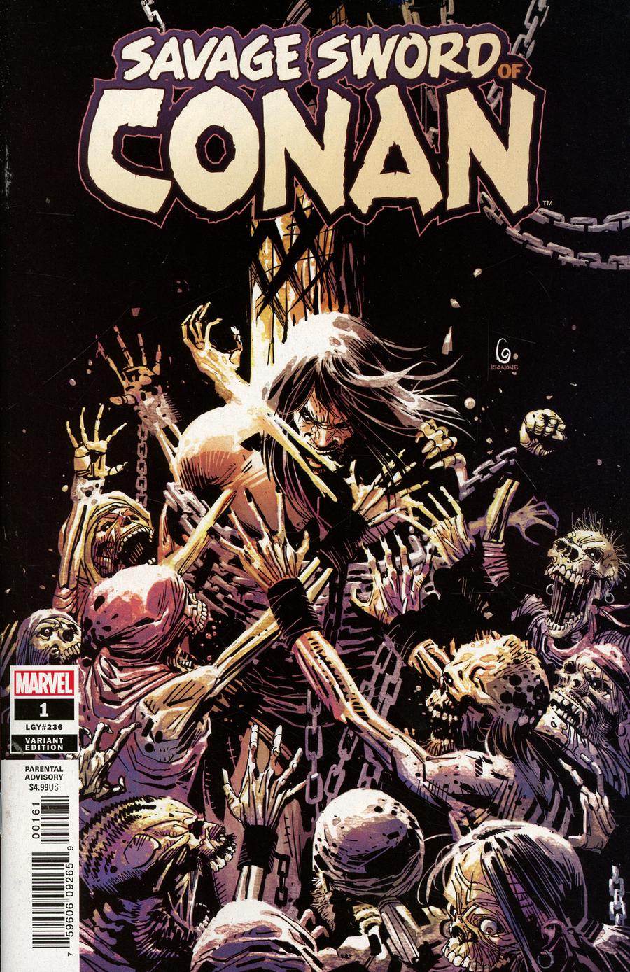 Savage Sword of Conan #1 Garney Variant (2019)
