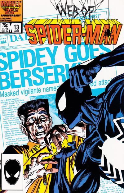 Web of Spider-Man #13 [Direct]-Very Fine (7.5 – 9)