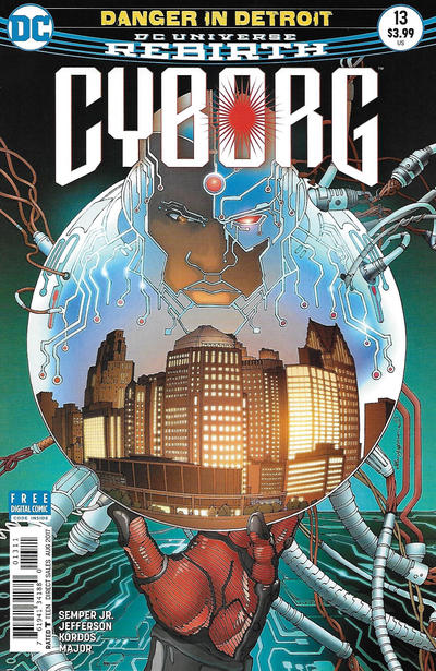 Cyborg #13 [Allan Jefferson Cover]-Near Mint (9.2 - 9.8)