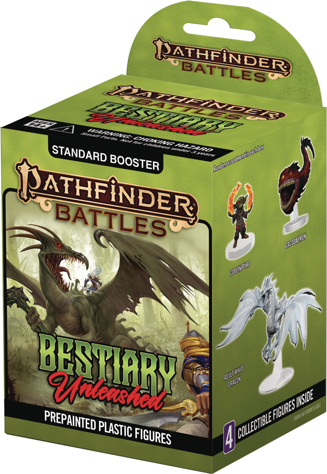 Pathfinder Battles Bestiary Unleashed 8ct Booster Brick