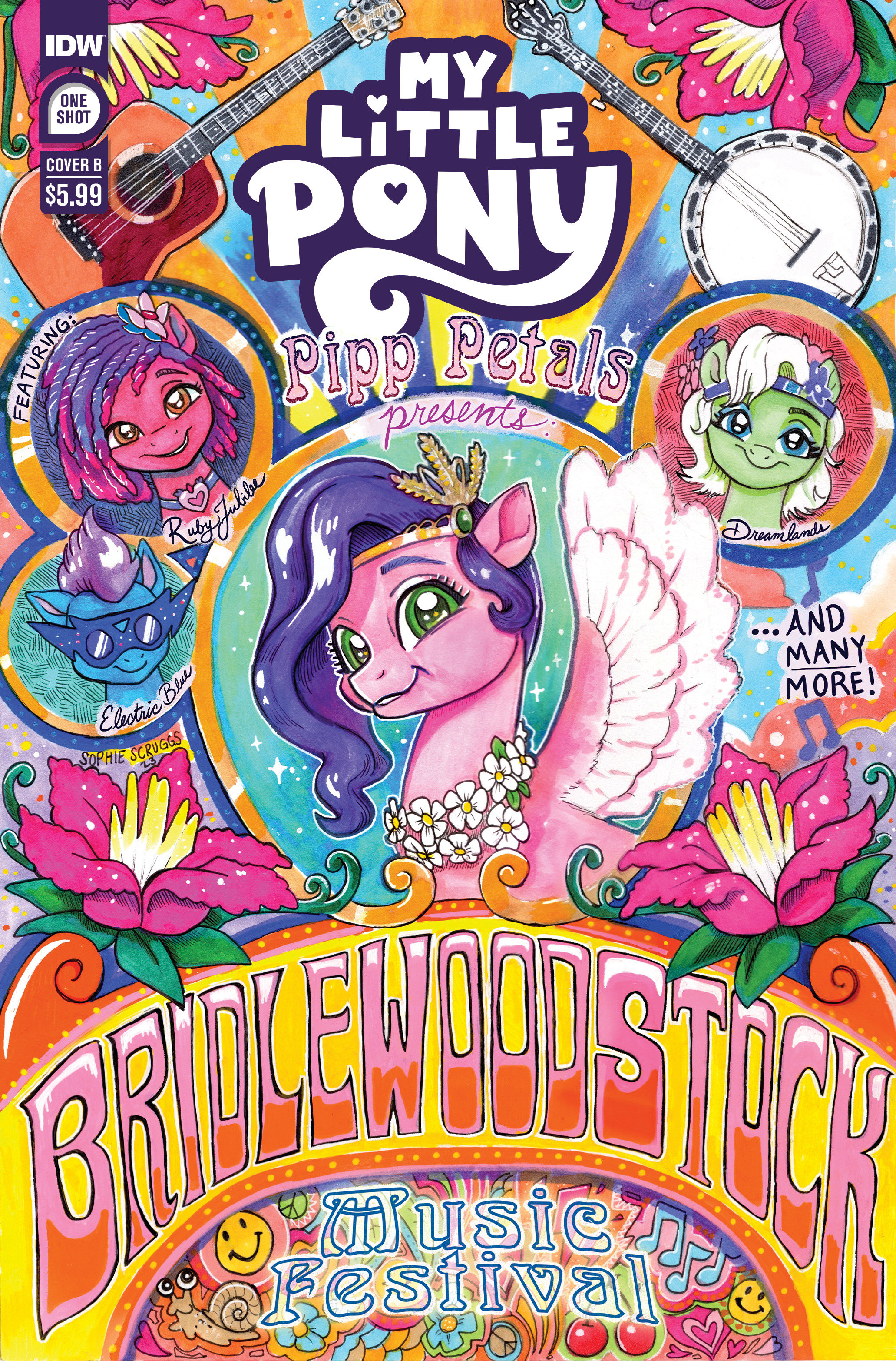 My Little Pony Best of #2 Bridlewoodstock Cover B Scruggs