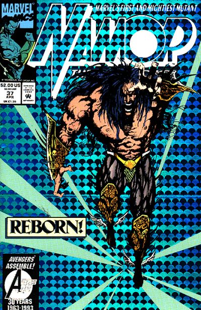 Namor, The Sub-Mariner #37 (1990)-Very Fine (7.5 – 9)