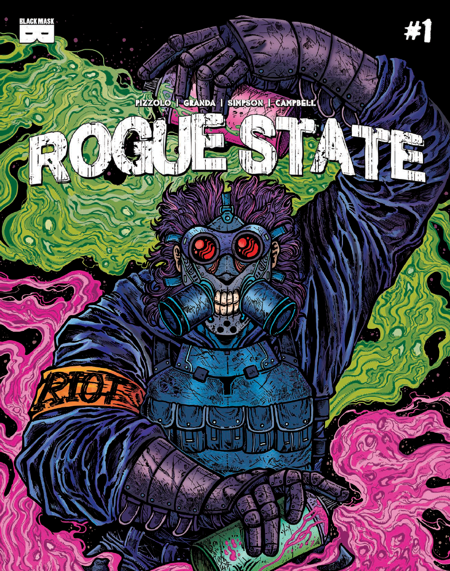 Rogue State #1 Cape & Cowl Exclusive Maria The Wolf Variant