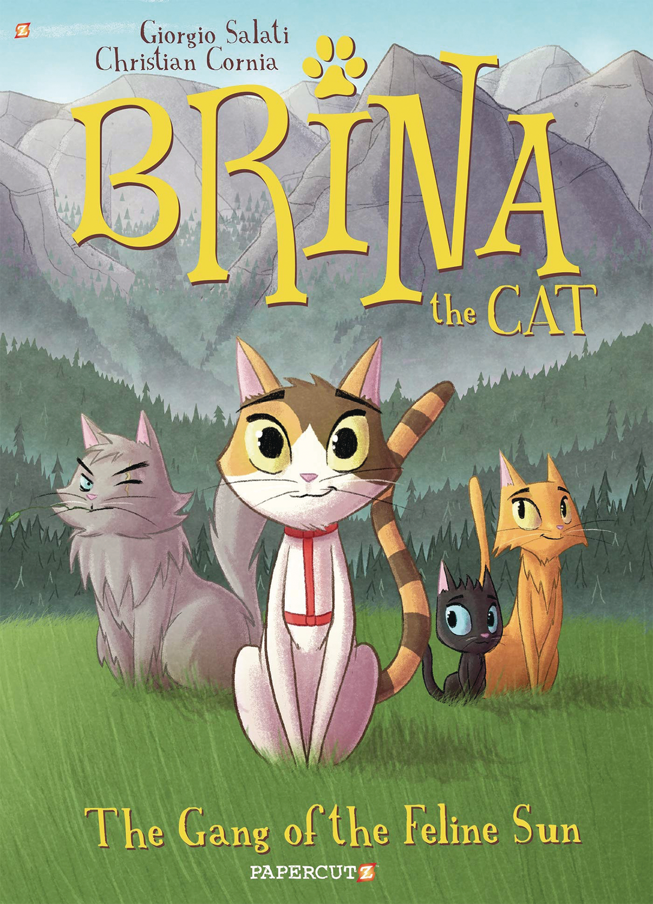 Brina the Cat Graphic Novel Volume 1 Gang of Feline Sun