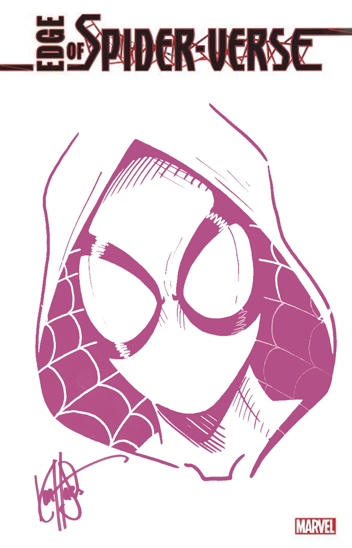 Dynamic Forces Edge of Spiderverse #1 Haeser Spidergwen Sketch